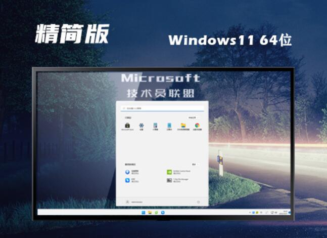 技术员联盟Ghost Win11 64位精简纯净版v2023.06
